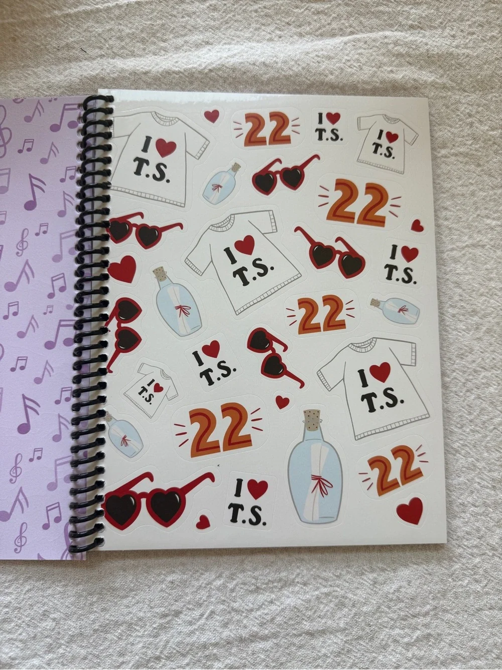 Taylor Swift Sticker Book The Eras Tour Themed Gift Swiftie Stickers